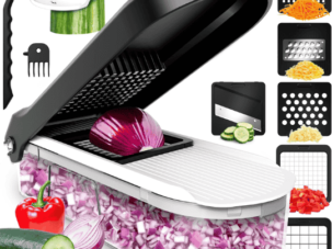 Vegetable Chopper-Mandolin Slicer-Cheese Peeler
